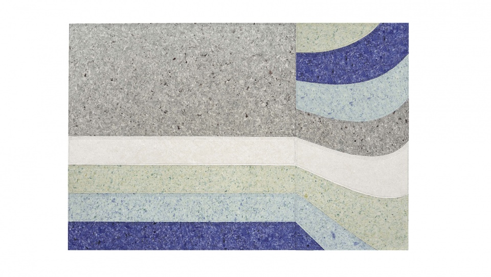 sustainable felt nuances by patricia urquiola for gan