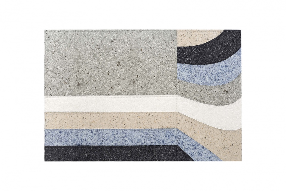 sustainable felt nuances by patricia urquiola for gan