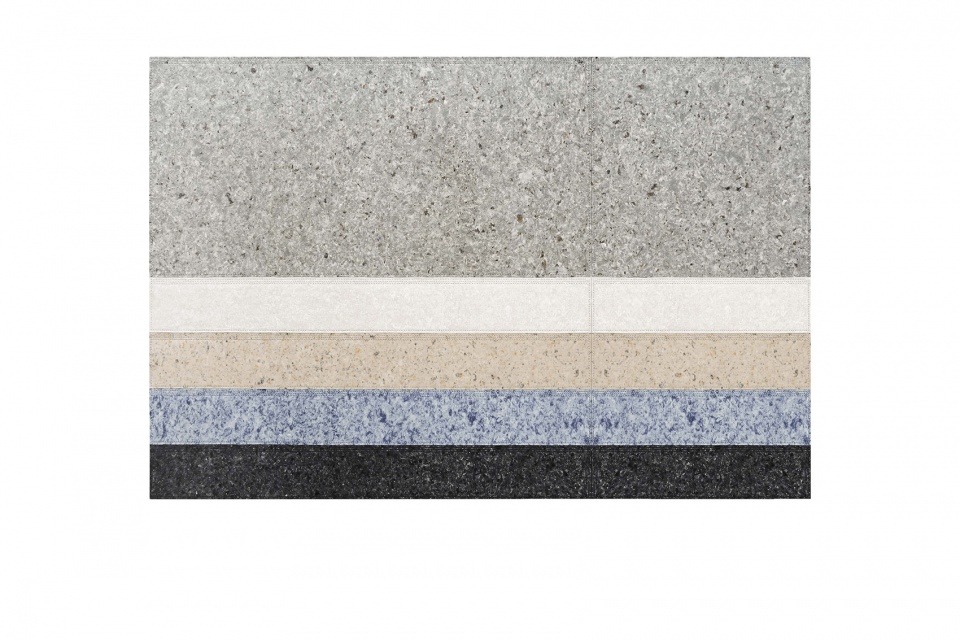 sustainable felt nuances by patricia urquiola for gan