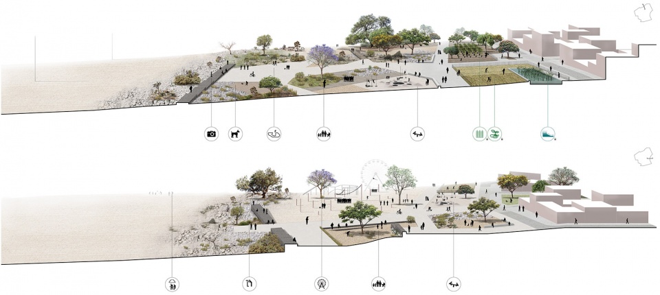 on the shores of the myth by kh studio ydea colectivo apu colectivo