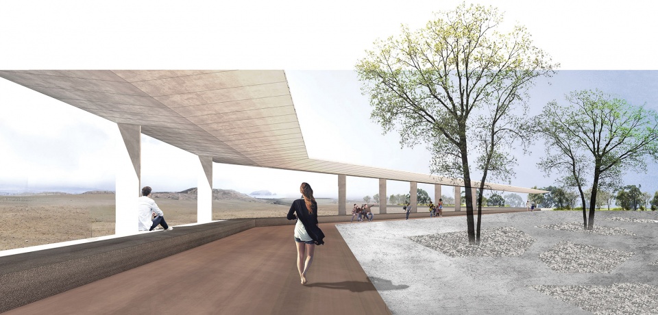 on the shores of the myth by kh studio ydea colectivo apu colectivo