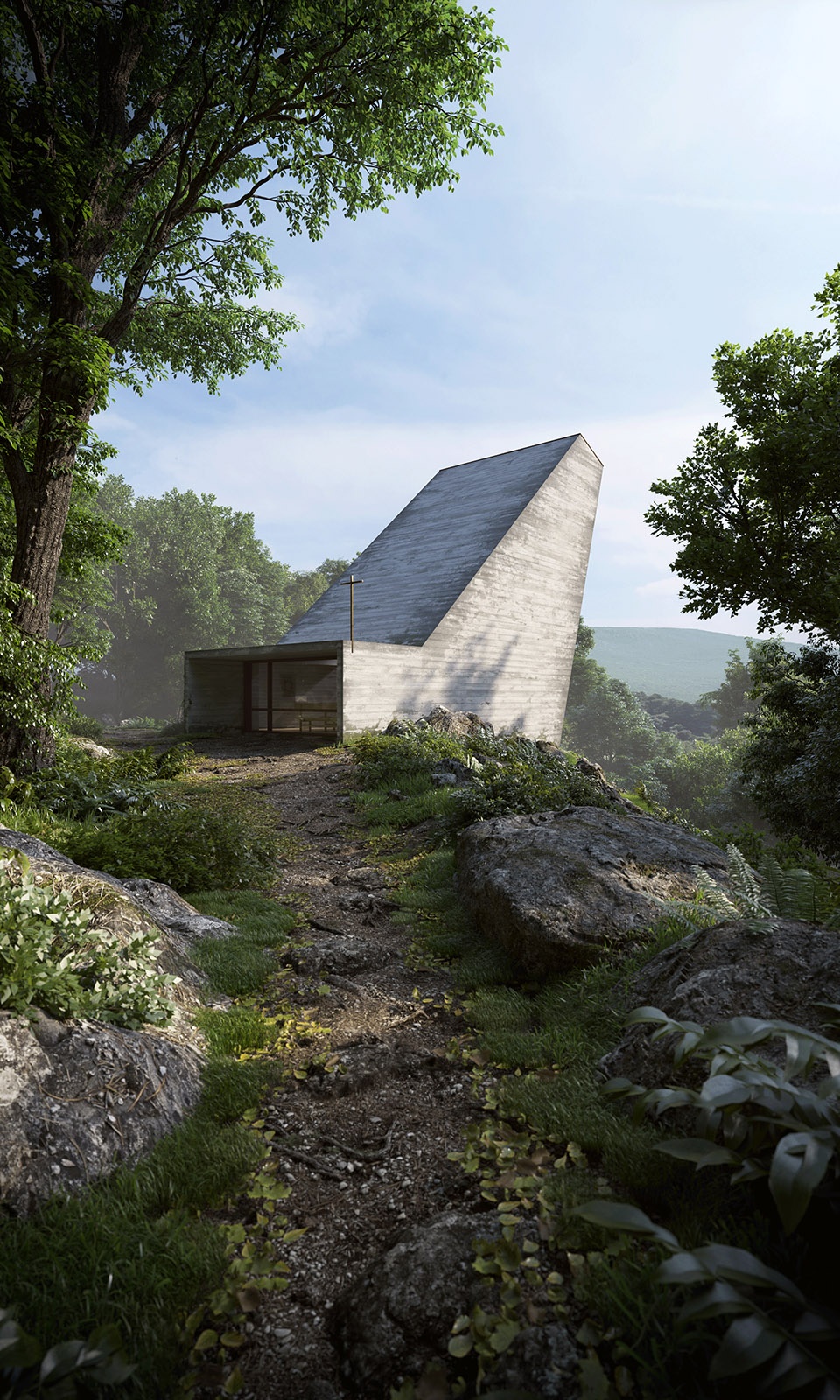 cohen chapel by joaquim portela arquitetos