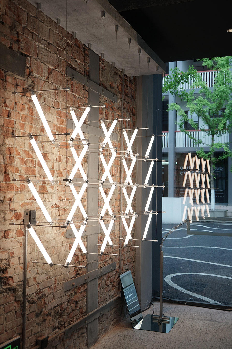 mazha lighting system hangzhou solo exhibition by mario tsai studio