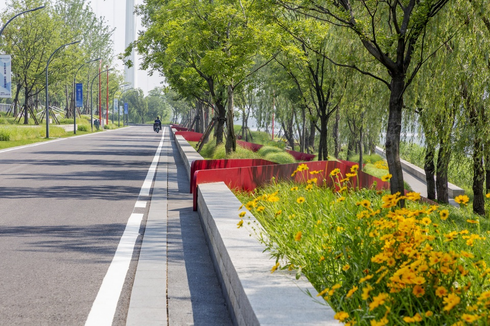 riverside commercial eco park china by collective landscape design