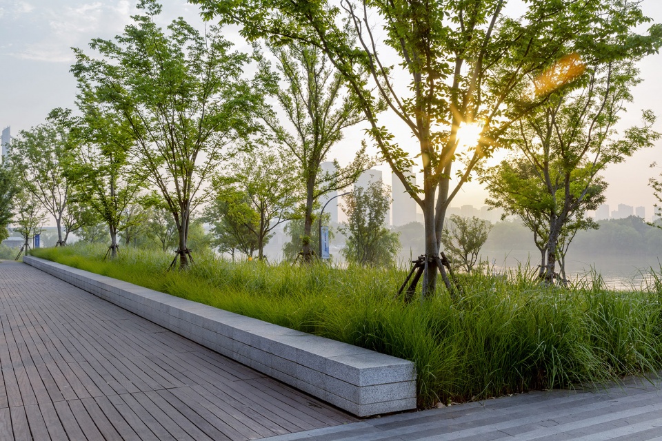 riverside commercial eco park china by collective landscape design