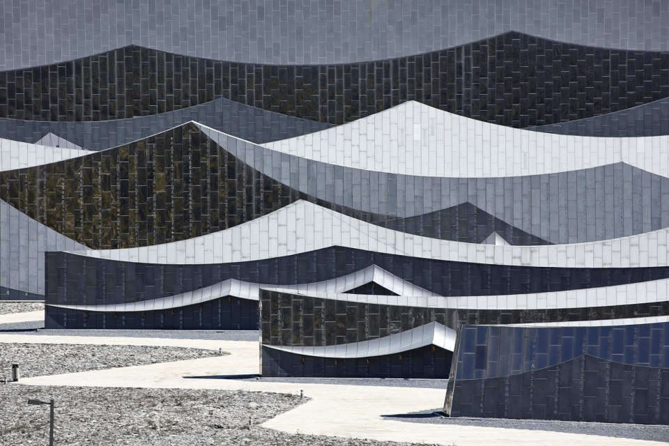 encore mount wutai theater china by biad zxd architects