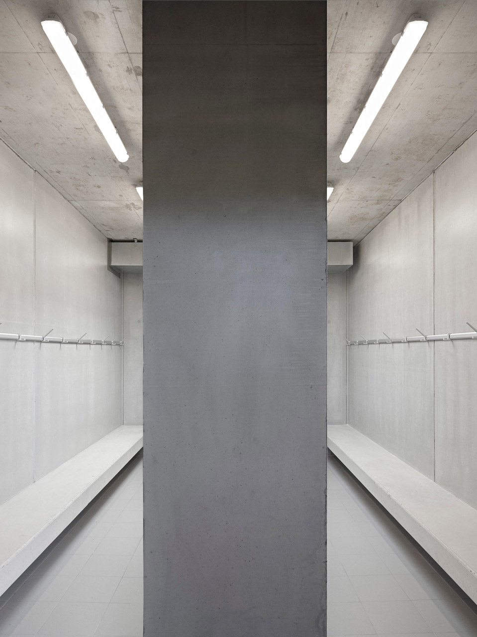 extension of vernier stadium changing rooms by stendardo menningen architectes