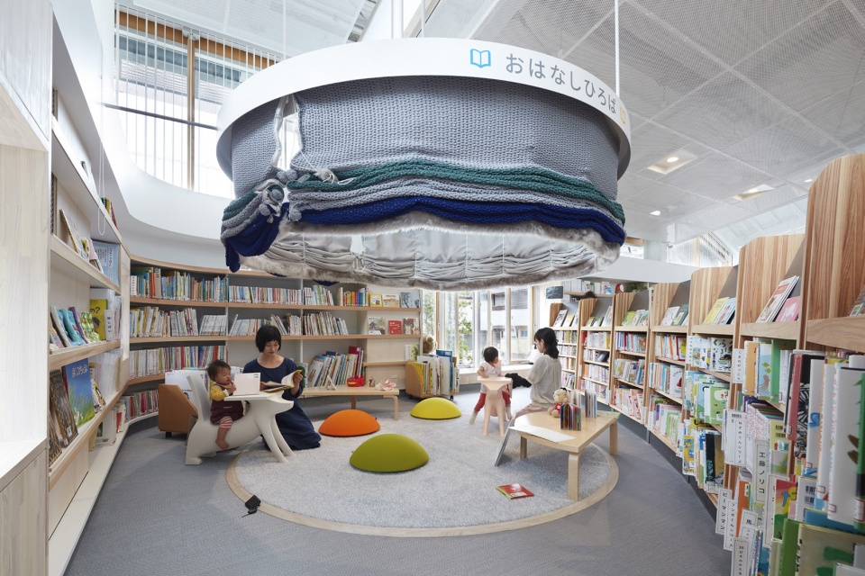 taketa municipal library by takao shiotsuka atelier