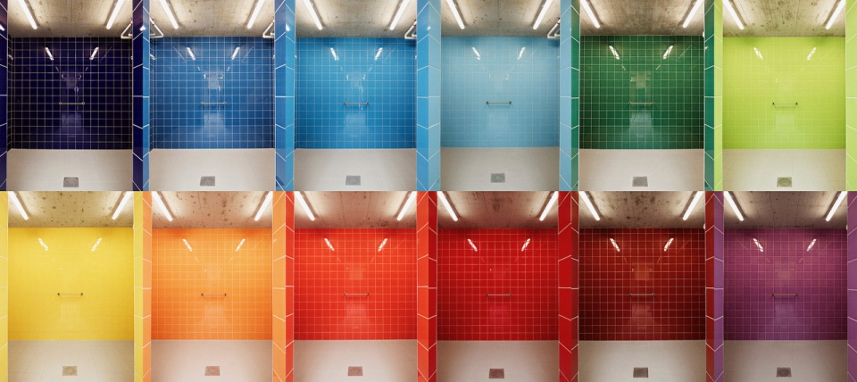 extension of vernier stadium changing rooms by stendardo menningen architectes