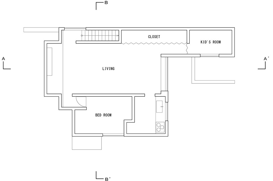 framing house by formkouichi kimura architects