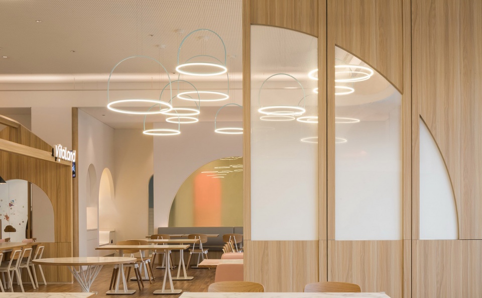 vitaland kid restaurant childrens treehouse park by golucci interior architects