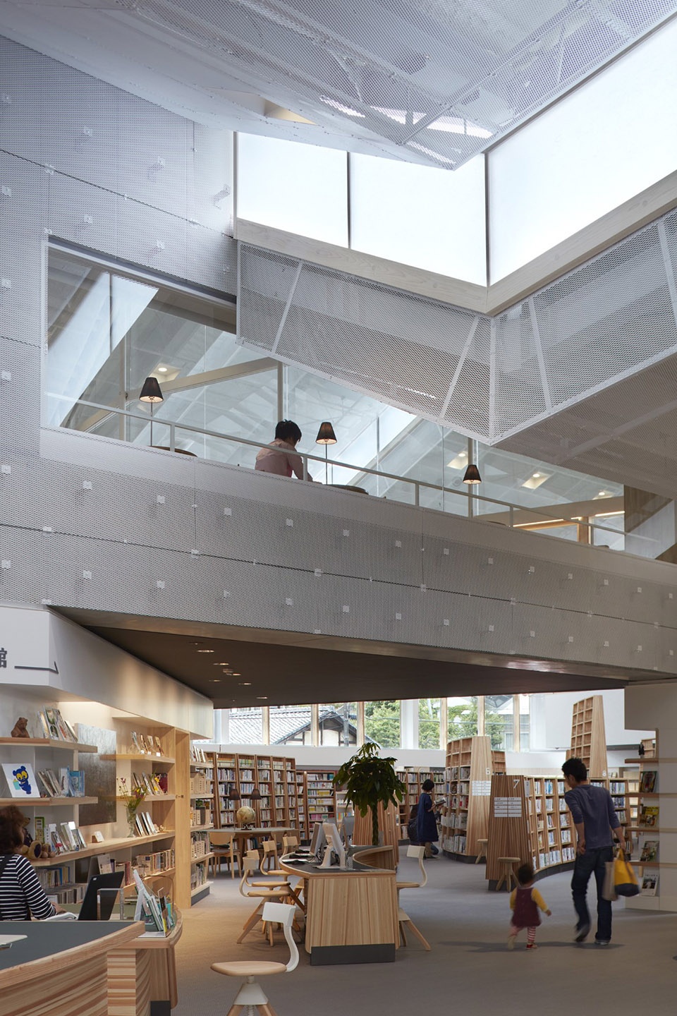 taketa municipal library by takao shiotsuka atelier