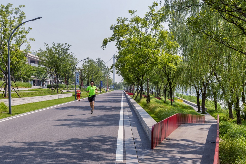riverside commercial eco park china by collective landscape design