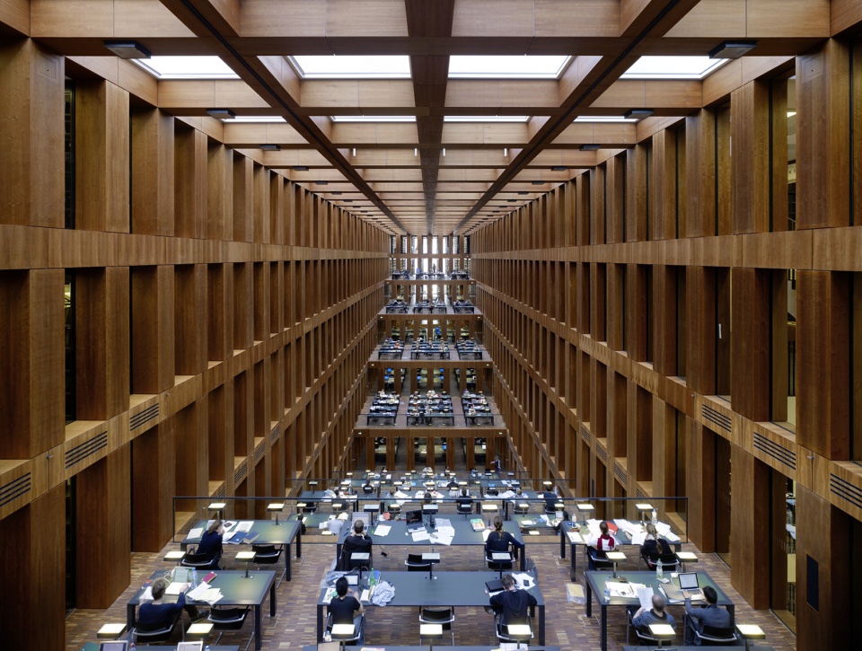 Jacob and Wilhelm Grimm Center by Max Dudler