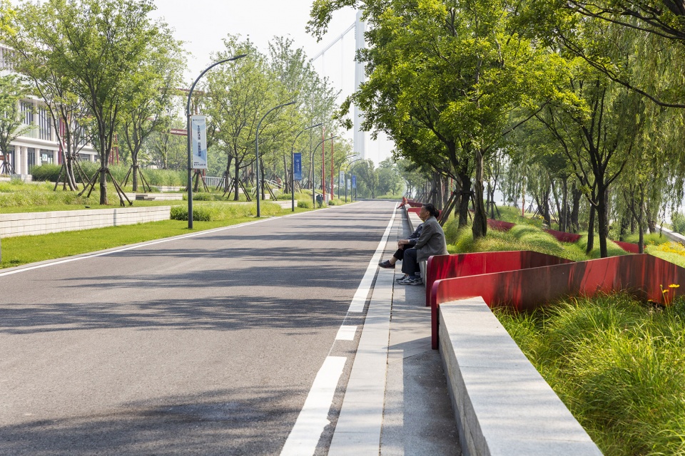 riverside commercial eco park china by collective landscape design