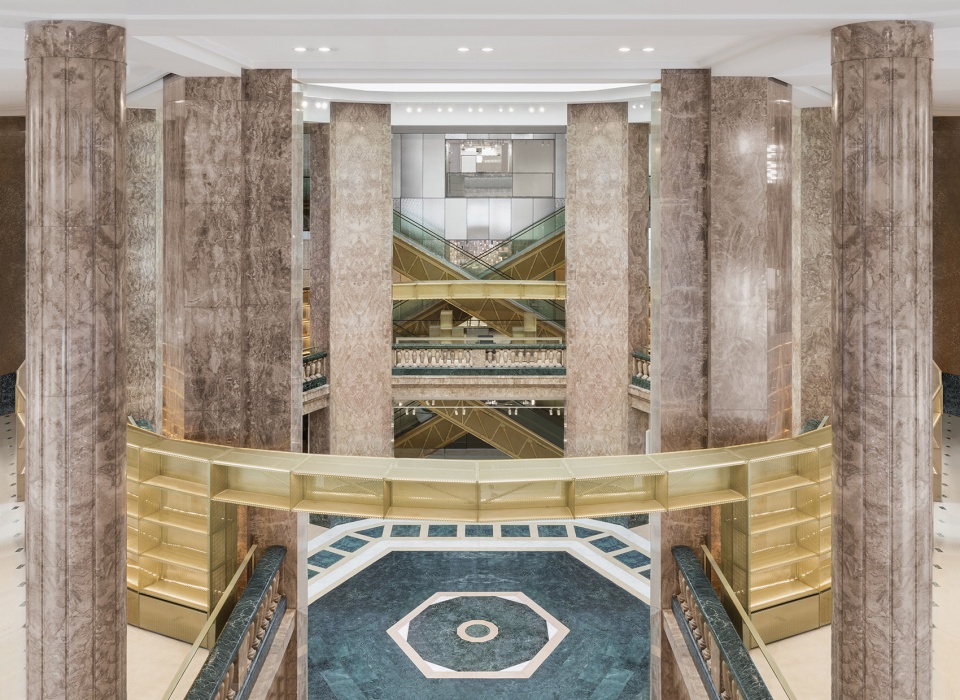 Galeries Lafayette Flagship on Champs Élysées by BIG