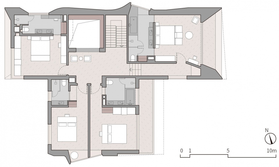 house t in qinhuangdao china by meta project