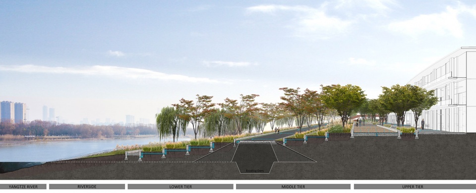 riverside commercial eco park china by collective landscape design