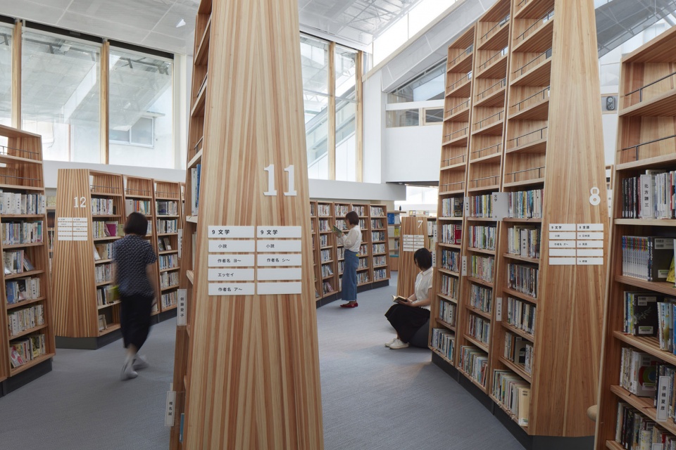 taketa municipal library by takao shiotsuka atelier