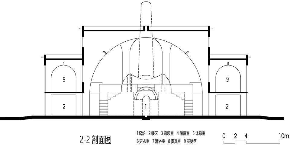 bingding wood kiln in jingdezhen china by azl architects