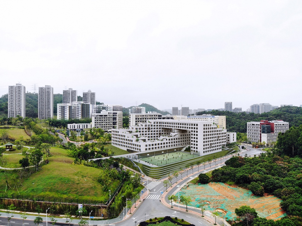 chinese university of hong kongshenzhen phase ii schematic design by node urbanus tao archi union