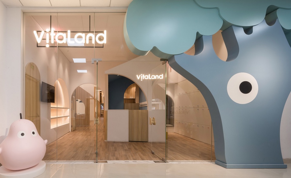 vitaland kid restaurant childrens treehouse park by golucci interior architects