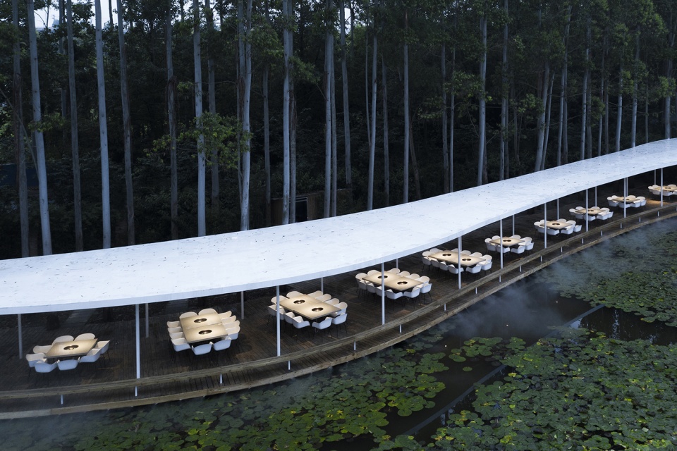 garden hotpot restaurant china by muda architects 3