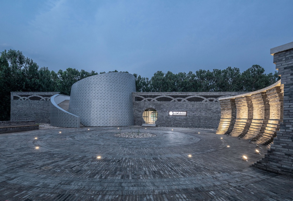 meteorological center of wei county china by beijing guanyi urban architectural design