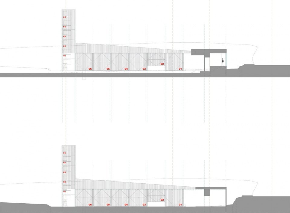 expansion construction works of the ansiao fire fighters headquarters by bruno dias arquitectura luis ventura arquitectura