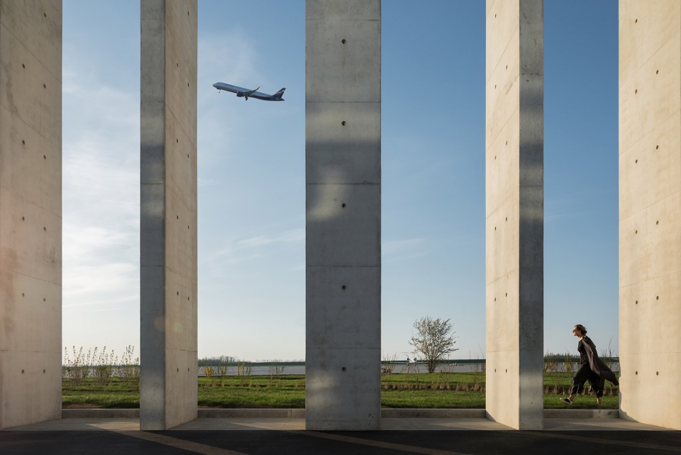 platov airport vip terminal by nefa architects