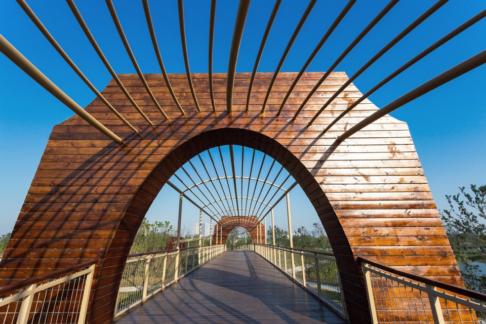 yangzhou canal sanwan scenic area china by igreendesign