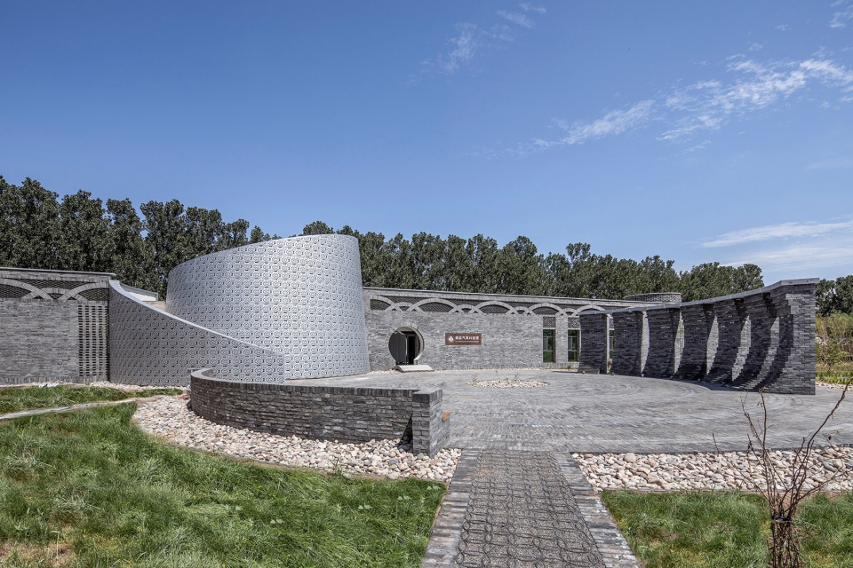 meteorological center of wei county china by beijing guanyi urban architectural design