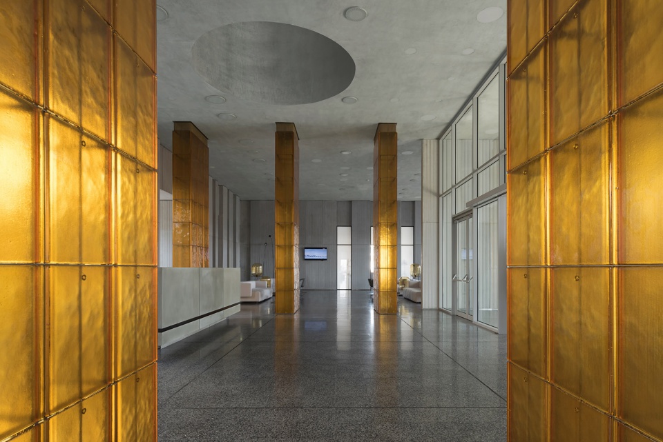 platov airport vip terminal by nefa architects