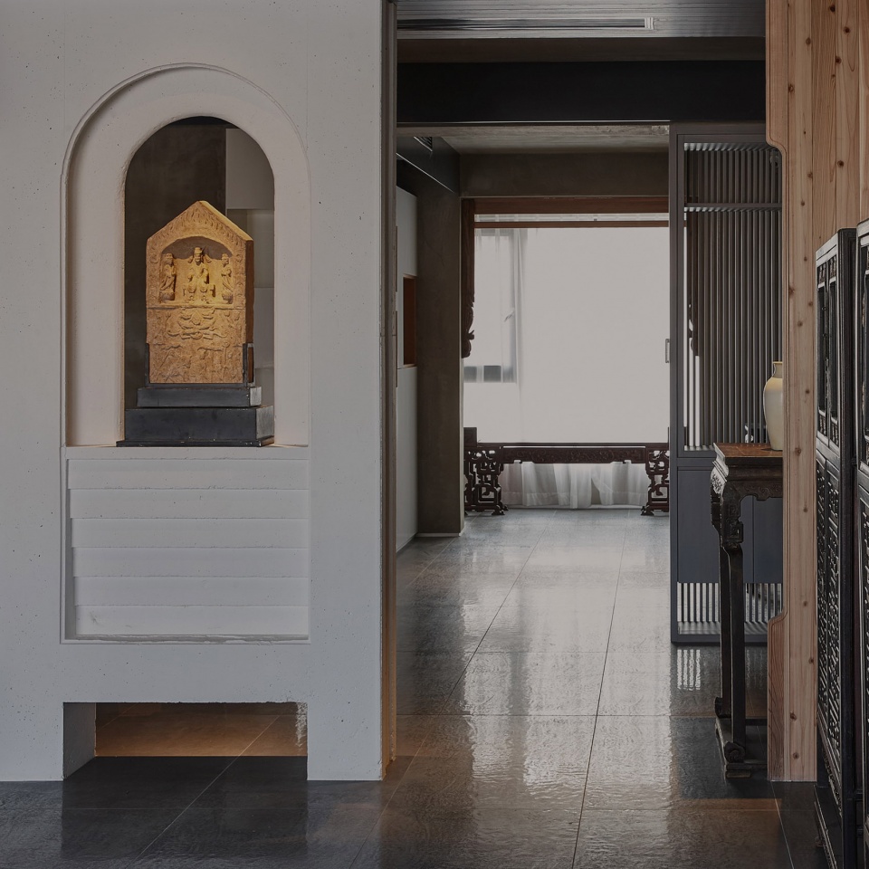 quiet and elegant house created between ancient and modern gray space in fuzhou china by leisure design