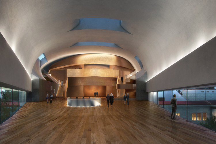 steven holl architects architeture acts win competition for concert hall in ostrava czech republic