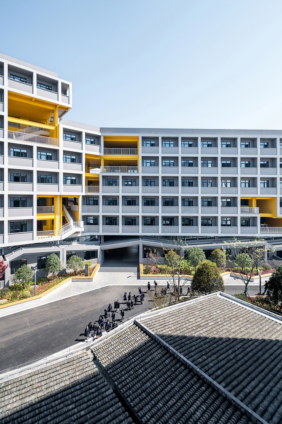 yiwu foreign languages school china by lycs architecture