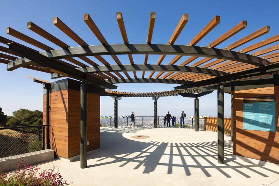 california trail at the oakland zoo by noll tam architects