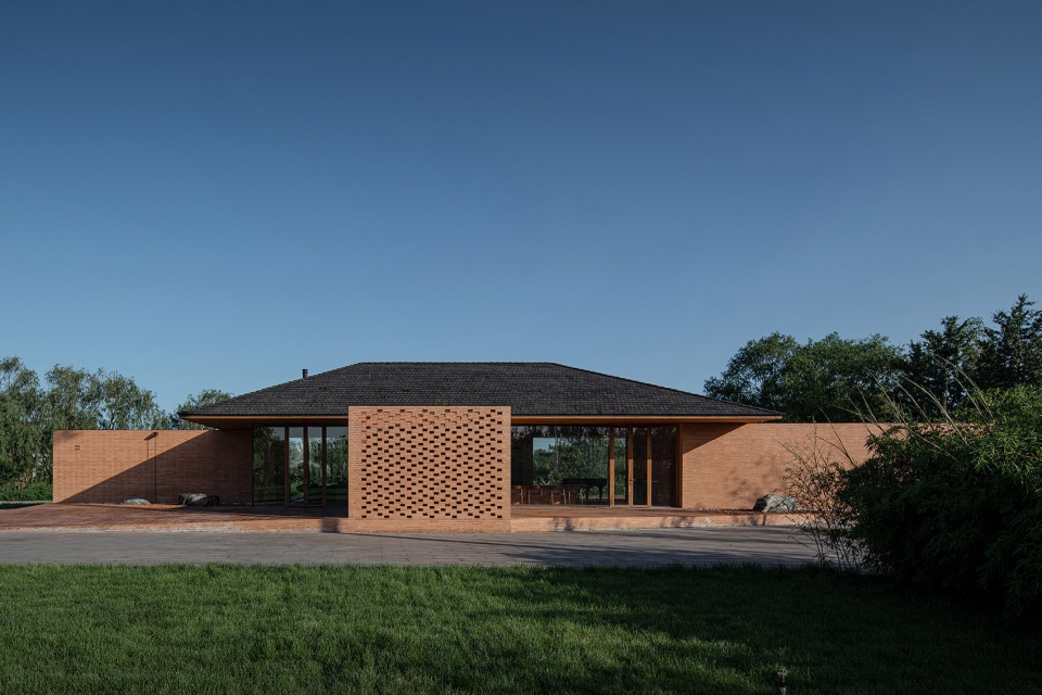 courtyard villa in tangshan china by archstudio