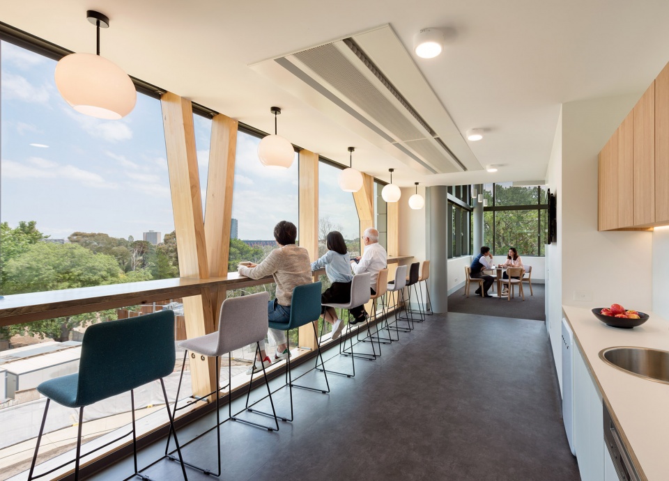 orygen and oyh parkville building by billard leece partnership