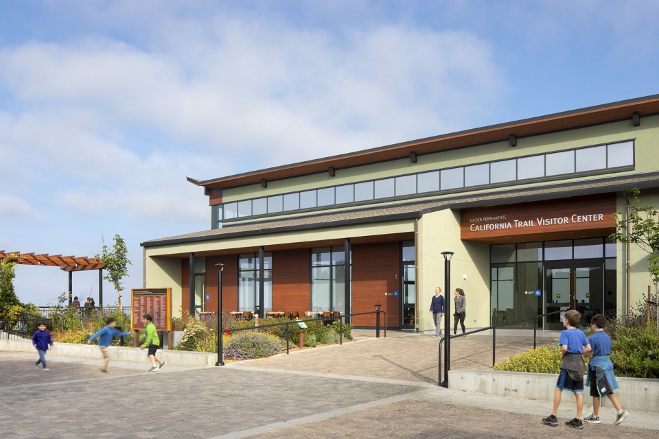 california trail at the oakland zoo by noll tam architects
