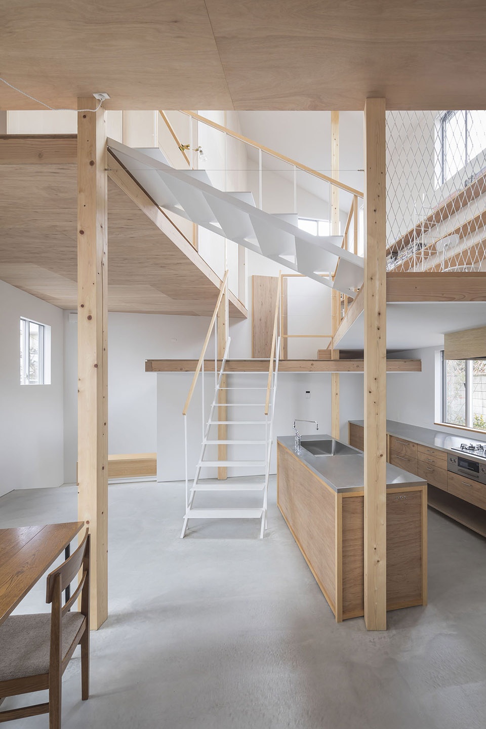 house in hakuraku by tato architects