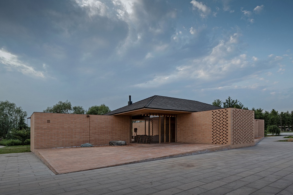 courtyard villa in tangshan china by archstudio
