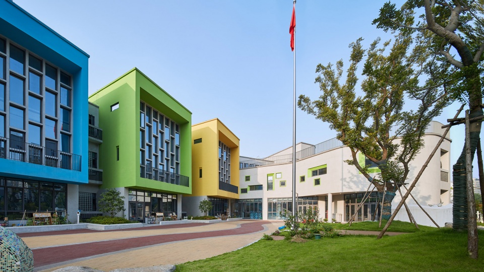 hangzhou shengli primary school affiliated kindergarten design china by the architectural design research institute of zhejiang universit...