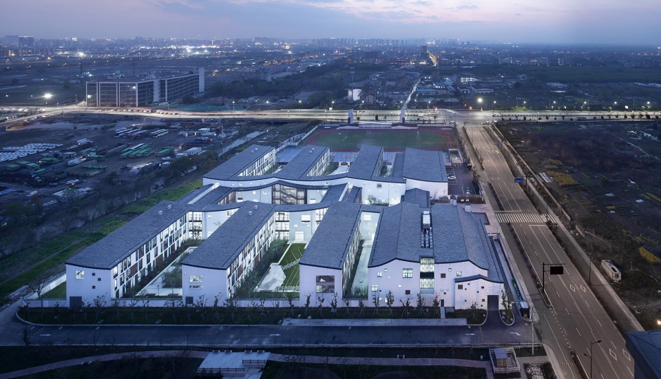 hangzhou hangxing road primary school china by gla design