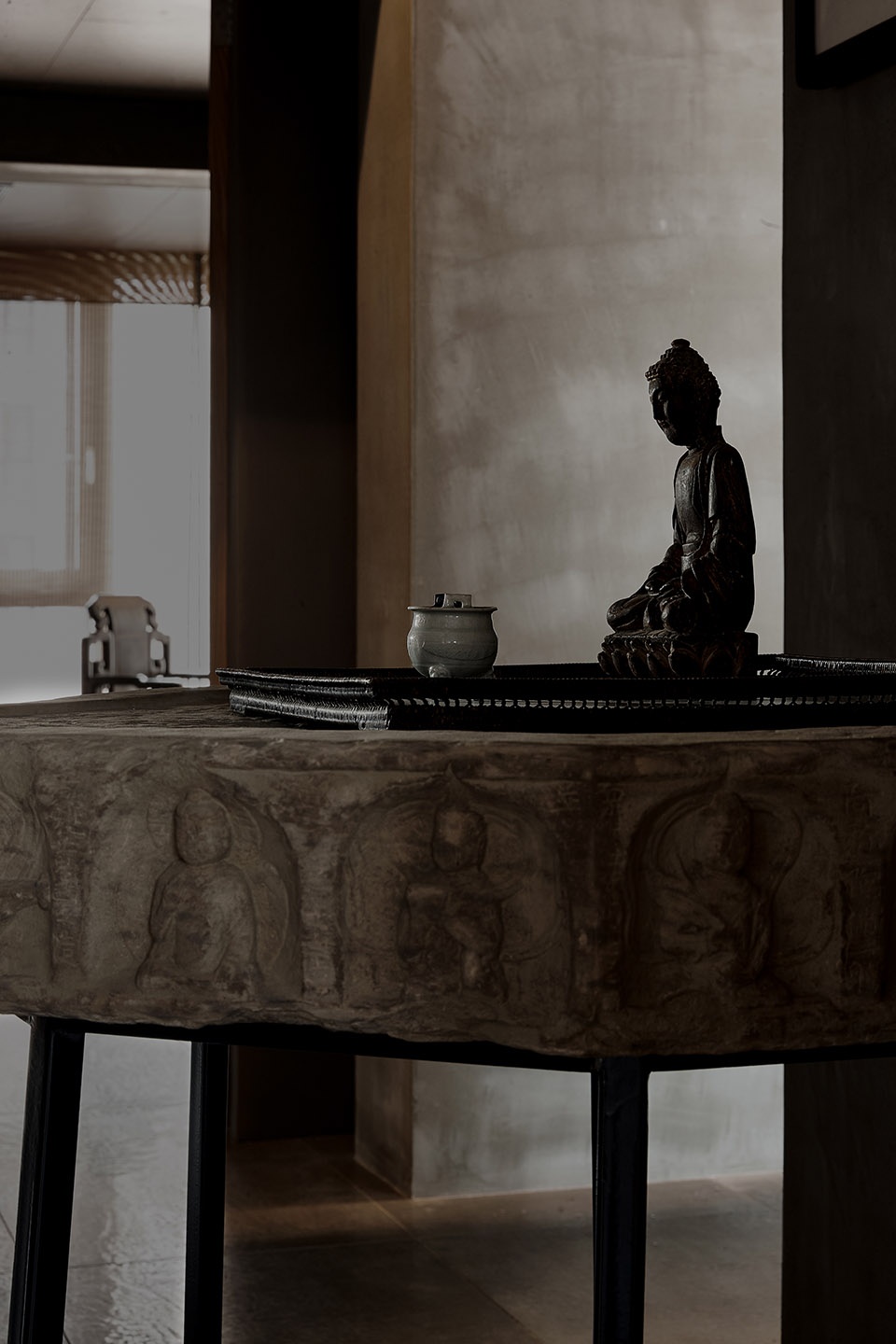 quiet and elegant house created between ancient and modern gray space in fuzhou china by leisure design