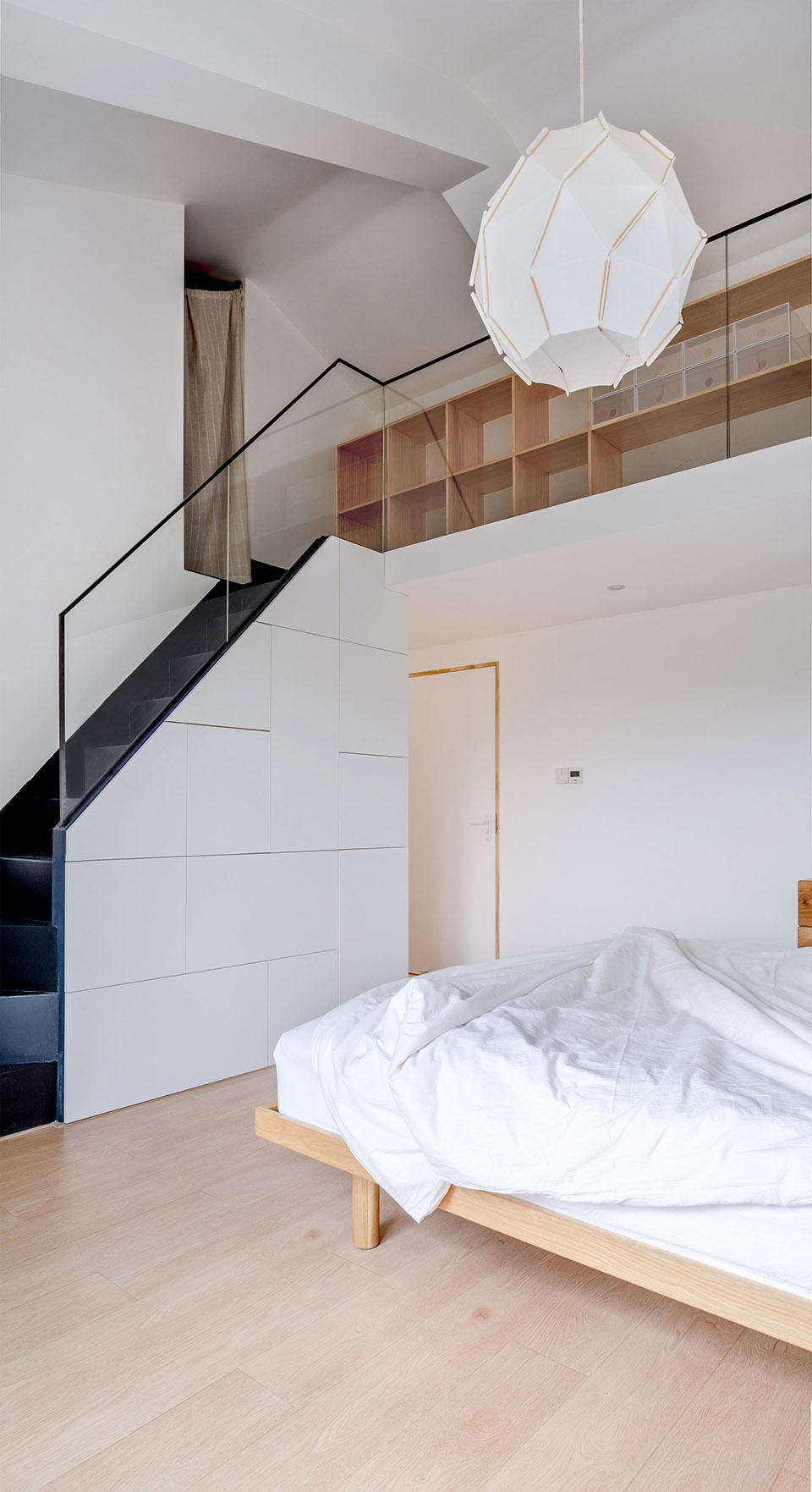 geometrical space for a two kid family china by atelier dy