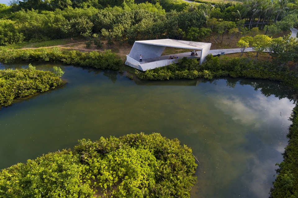 sanya mangrove park china by turenscape
