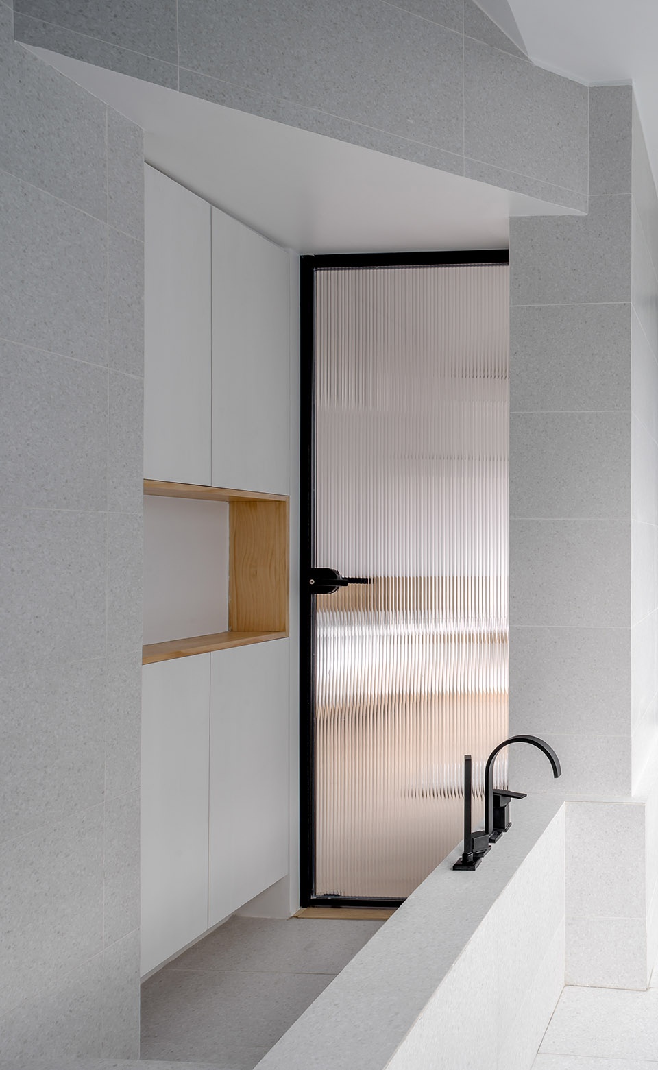 geometrical space for a two kid family china by atelier dy