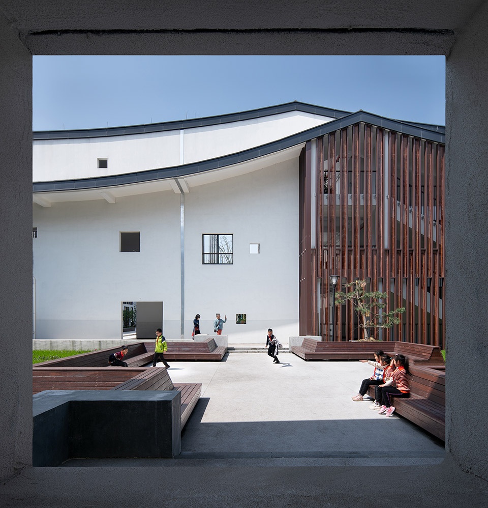 hangzhou hangxing road primary school china by gla design