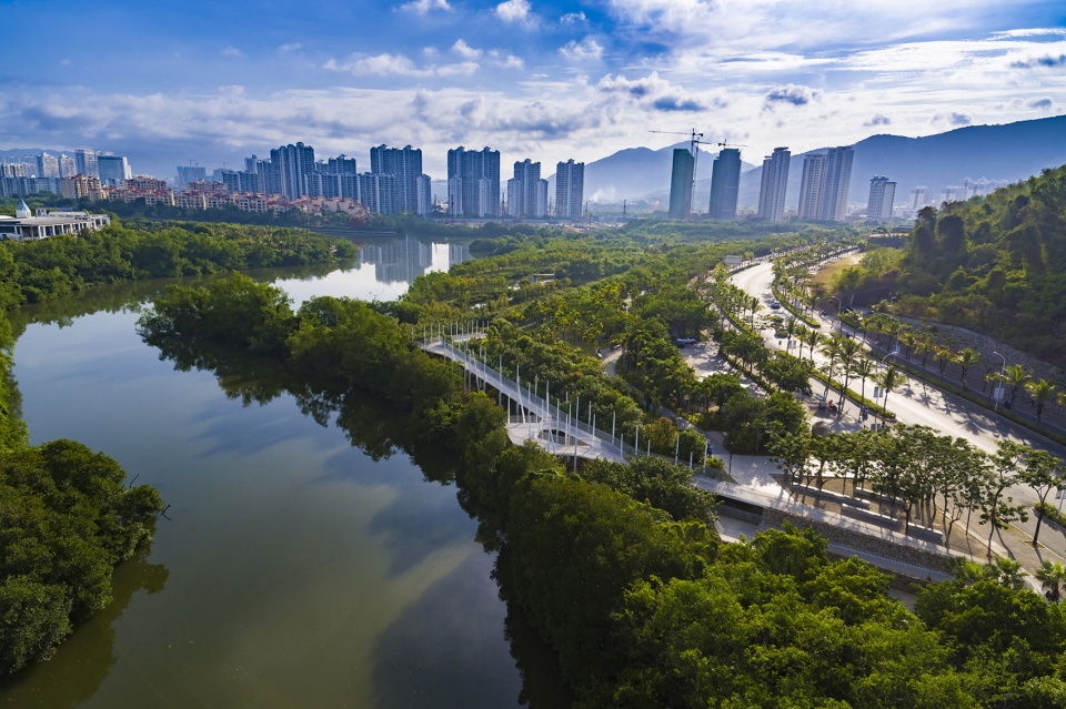 sanya mangrove park china by turenscape